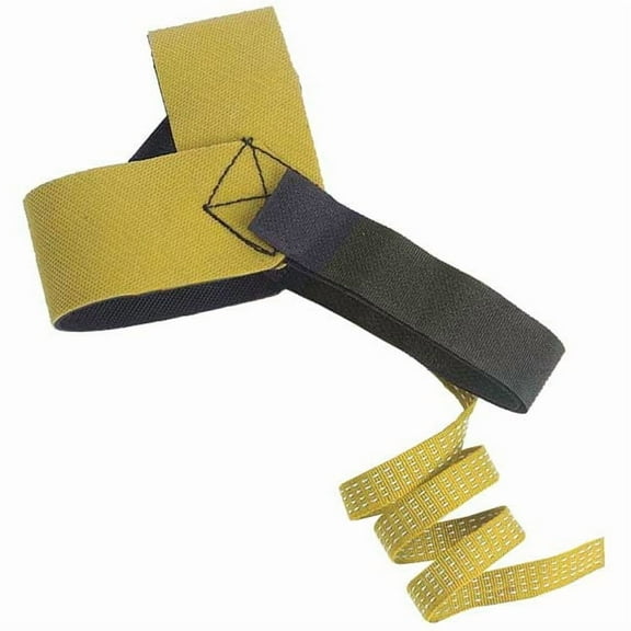 Manufacturer Varies Antistatic Heel Strap,Yellow,PK20 4ECU8
