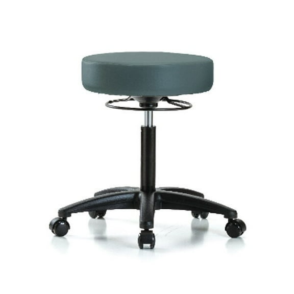Manufacturer Varies Backless Pneumatic Stool,17" W BR-VMBSO-RG-NF-RC-8546