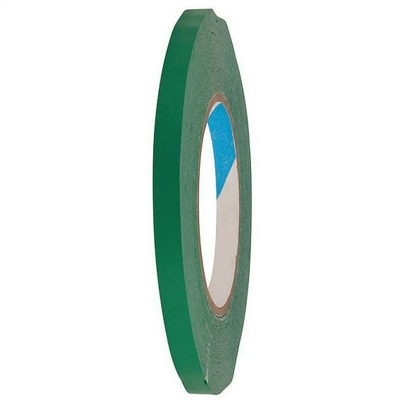 Manufacturer Varies Bag Sealing Tape,PVC,Green,3/8In x 180Yd 8VZF1