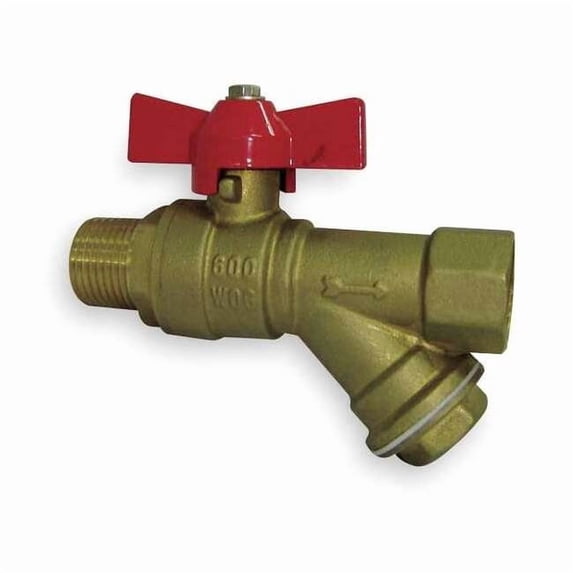 Manufacturer Varies Ball Valve,Brass,3/4 In NPT M x F 1PYZ2