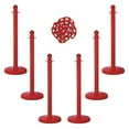 thumbnail image 1 of Manufacturer Varies Barrier Post Kit,40" H,Red,Plastic Post 71105-6, 1 of 1