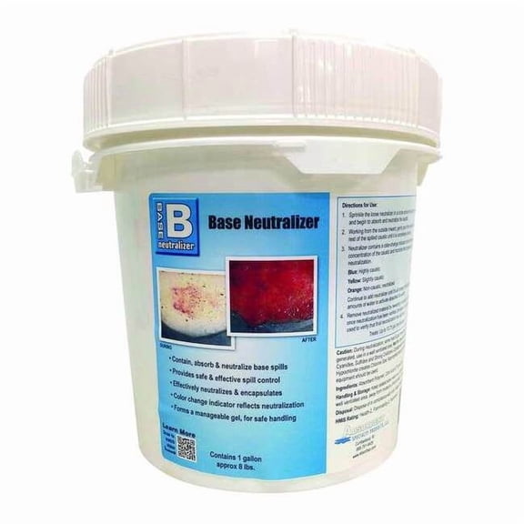 Base Neutralizer,1 gal.,Pail,Granular BASE1