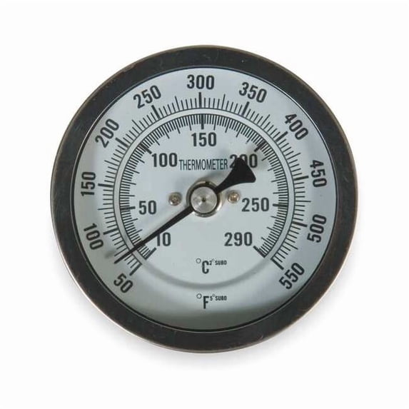 Manufacturer Varies Bimetal Thermom,3 In Dial,50 to 550F 1NFZ3
