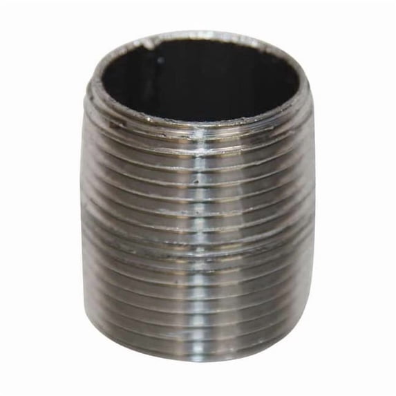 Manufacturer Varies Black Close Pipe Nipple,Threaded,2 5P732