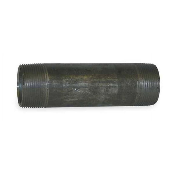 Manufacturer Varies Black Pipe Nipple,Threaded,1-1/4x3" 82704