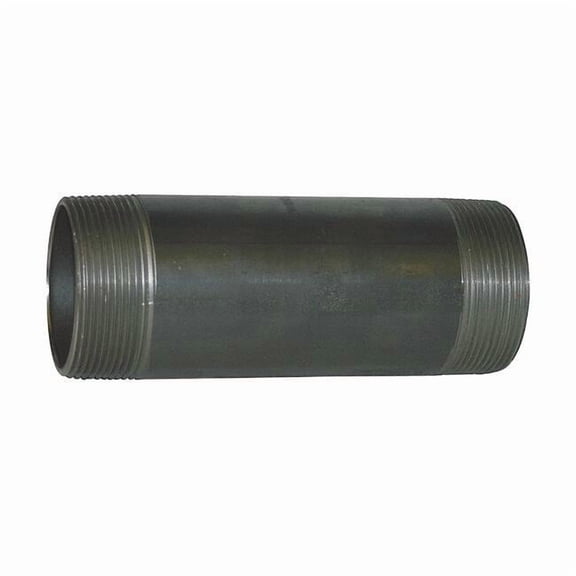 Manufacturer Varies Black Pipe Nipple,Threaded,2x4 In 1LMV1