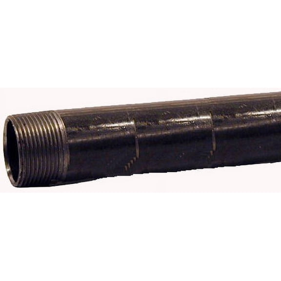1-1/4" MNPT x 3 ft. TBE Black Pipe Sch 40 586-360
