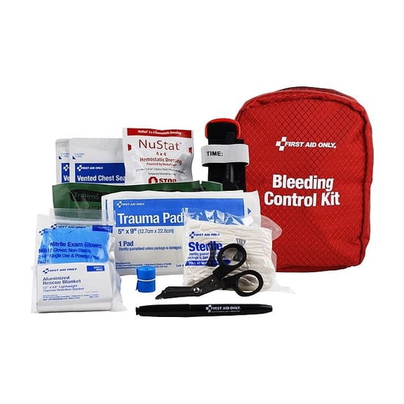 Bleeding Control Kit, 5" x 3.5" x 7"