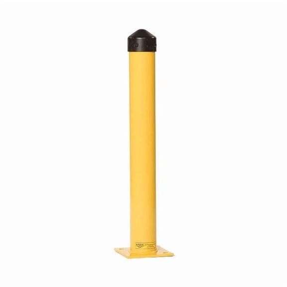 Manufacturer Varies Bollard ,36 in H,Yellow ,Carbon Steel 1763