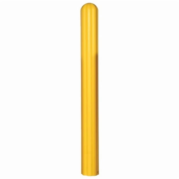 Eagle 258-173872 8 x 72 in. Ribbed Bumper Post Sleeve, Yellow