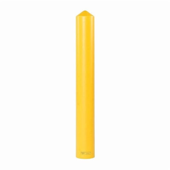 Bollard Cover ,Yellow ,9 2/5 in Dia 1737