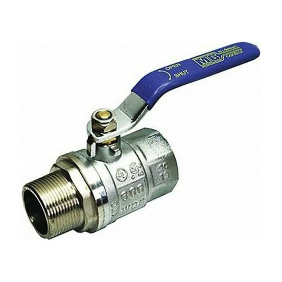 Manufacturer Varies Brass Ball Valve,FNPT x MNPT,1-1/4" G-KTCM-125NP