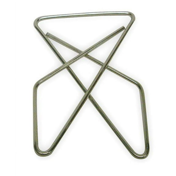 Manufacturer Varies Butterfly Clamp,Silver,2 1/2in L,PK30 2WFU9