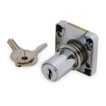 thumbnail image 1 of Manufacturer Varies Cabinet Drawer Dead Bolt Locks,Silvr,Sq 1XRX9, 1 of 2