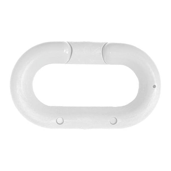 Manufacturer Varies Chain Link,White,1-1/2" Size,Plastic 30701-10