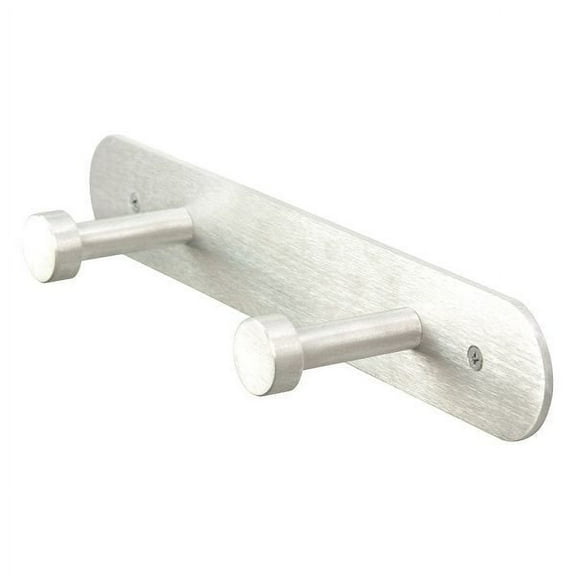 Manufacturer Varies Garment Hook Rack,12 in W,Aluminum 45NG72