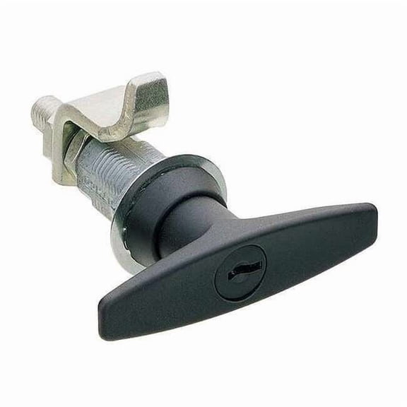 Manufacturer Varies Compression Latch,Keyed,Blk Powder Coat 4RRC4