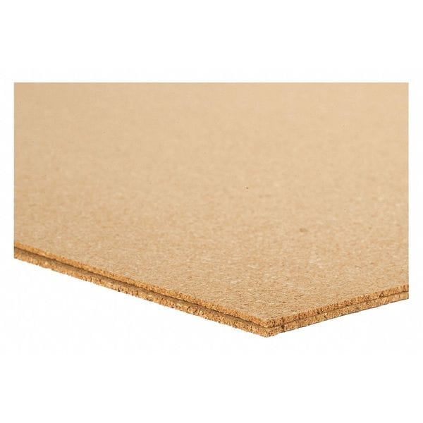 QuietCork 24x36 Inch Tan Cork Sheet with Plain Backing