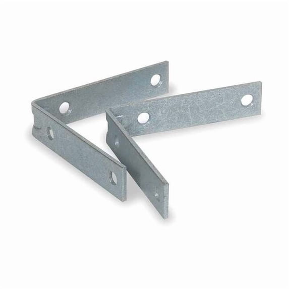 Manufacturer Varies Corner Brace,Steel,7/8 Wx4 In L,PK2 1WDE5