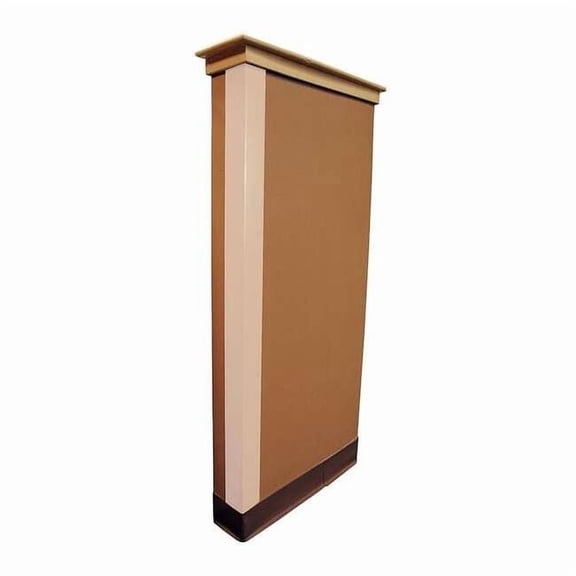Corner Guard, Almond, 1x48in, adhesive 5KZL8