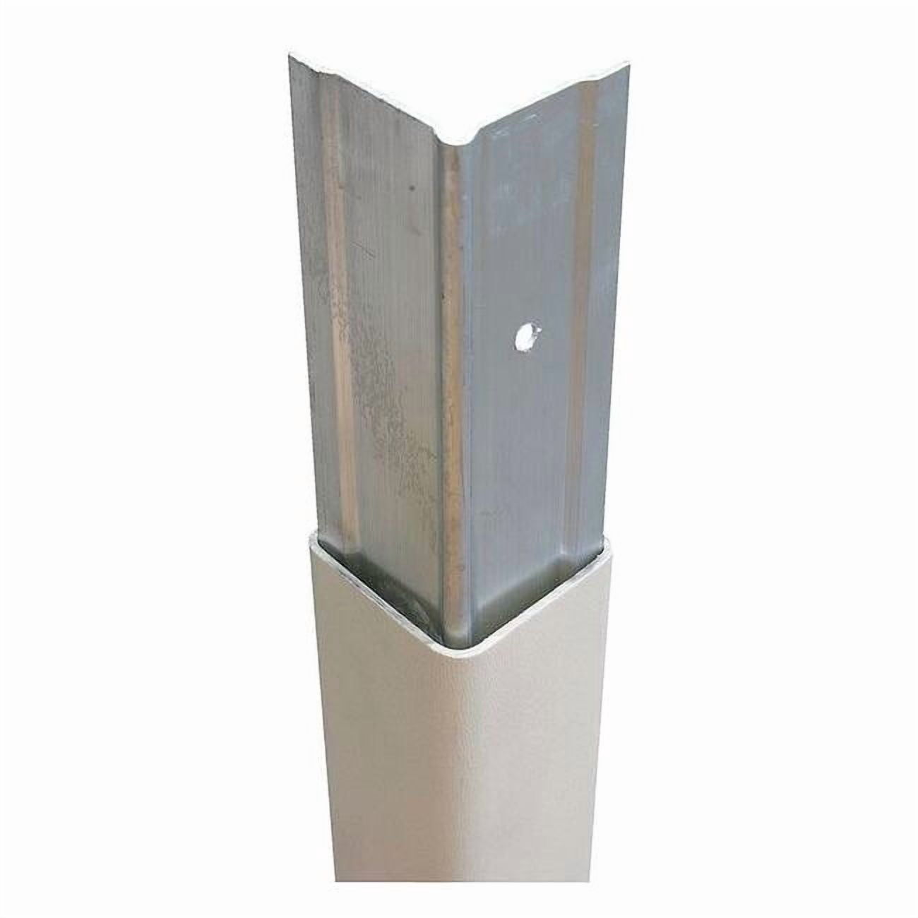 Manufacturer Varies Corner Guard,Beige,Aluminum/PVC,4 ft H PVC-A-2-BG