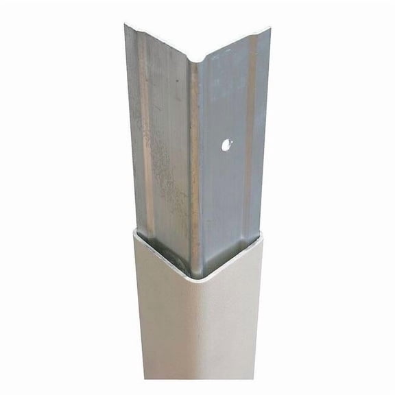 Manufacturer Varies Corner Guard,Beige,Aluminum/PVC,4 ft H PVC-A-2-BG