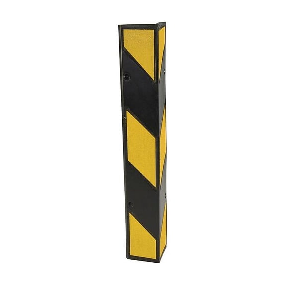 Manufacturer Varies Corner Guard,Black,Rough,Rubber,39 in H MRCG-39