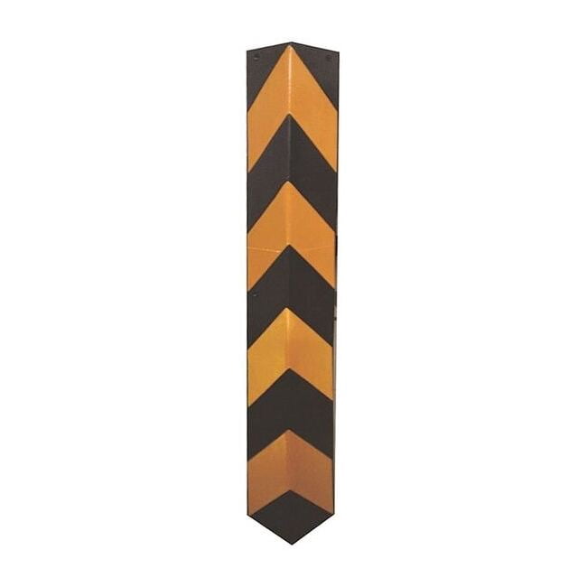 Corner Guard, Black/Yellow, 4"W X 31-1/2"H 31CA24