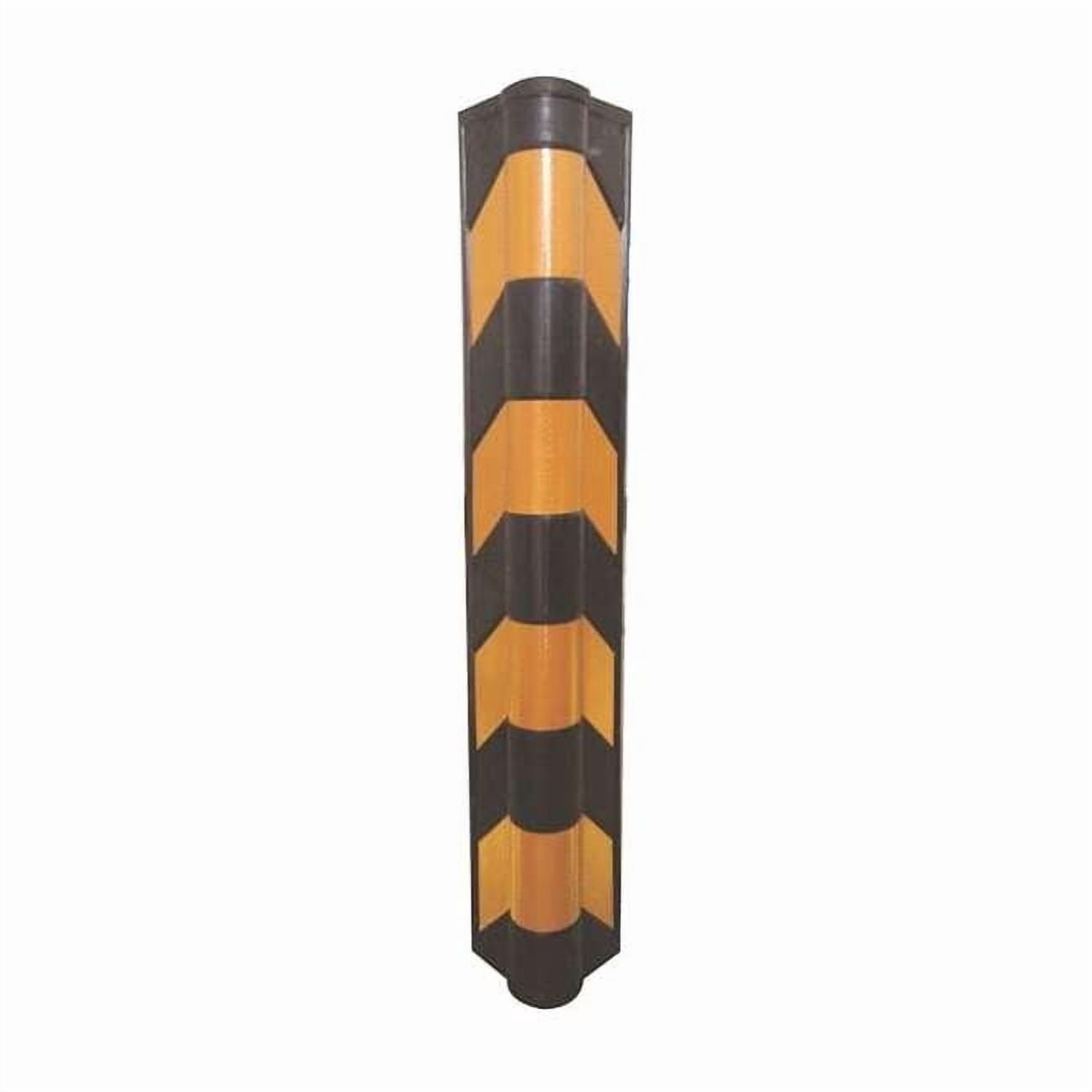 Corner Guard, Black/Yellow, 4-3/4"W X 31-1/2"H 31CA25