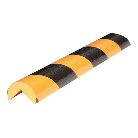 Manufacturer Varies Corner Guard, Black/Yellow, 1-5/8"W X 39-1/2"H 31CA19