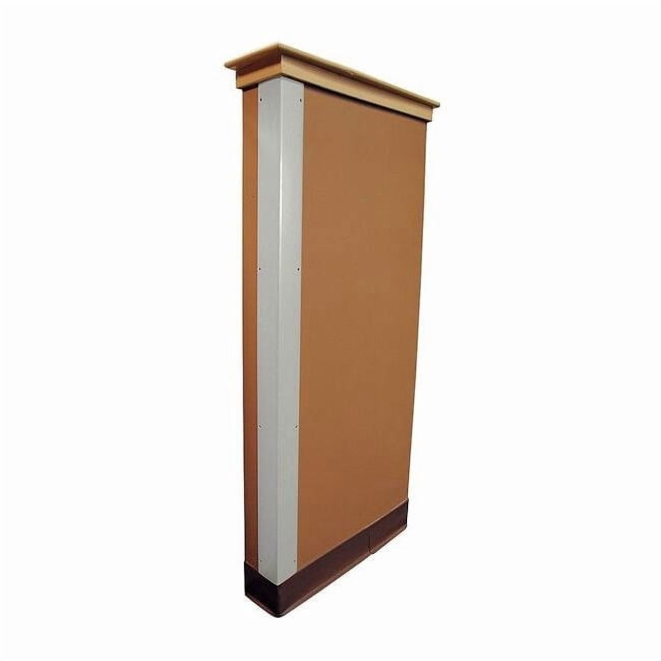 Corner Guard, Silver, 1x48in, Hardware FR 5KZK7