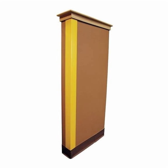 Corner Guard, Yellow, 2x48in, Adhesive 5KZH8