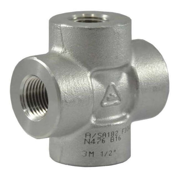 Manufacturer Varies 1/2" FNPT 316 SS Cross 1RTA1