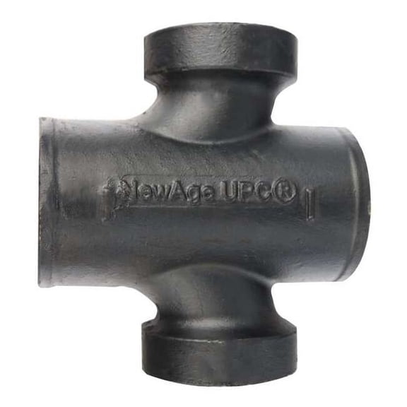 Manufacturer Varies Cross,Cast Iron,2 x 2 x 1 1/2 x 1 1/2 in 222016
