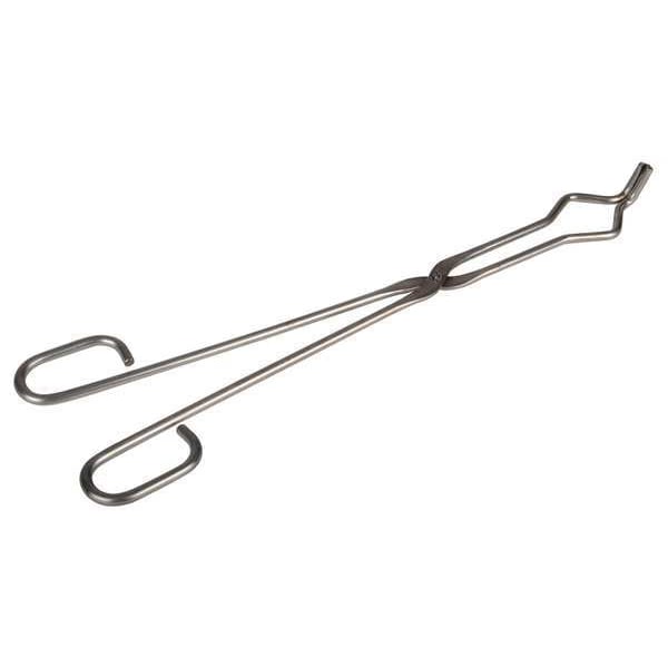 Manufacturer Varies Crucible Tongs,18in L,SS H-23392