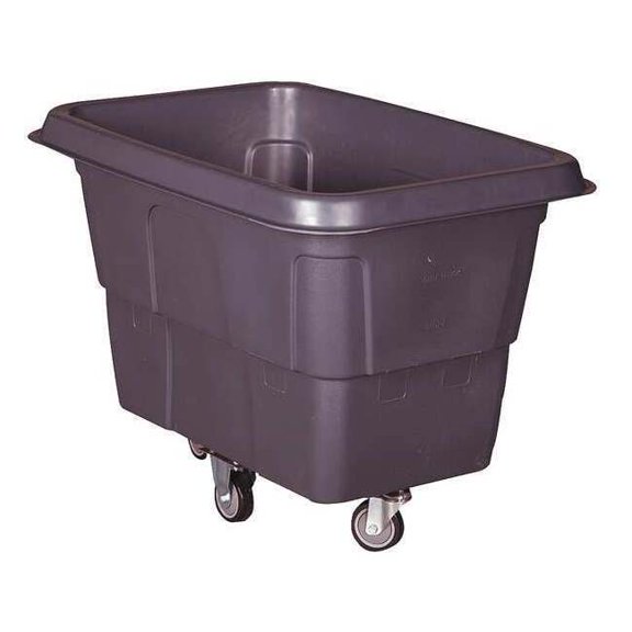 Manufacturer Varies Cube Truck,3/4 cu. yd.,500 lb. Cap,Gray 36FK99