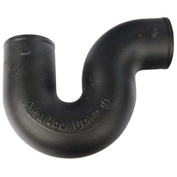 Manufacturer Varies Deep Seal P-Trap, Cast Iron, 2 in,Socket 222564