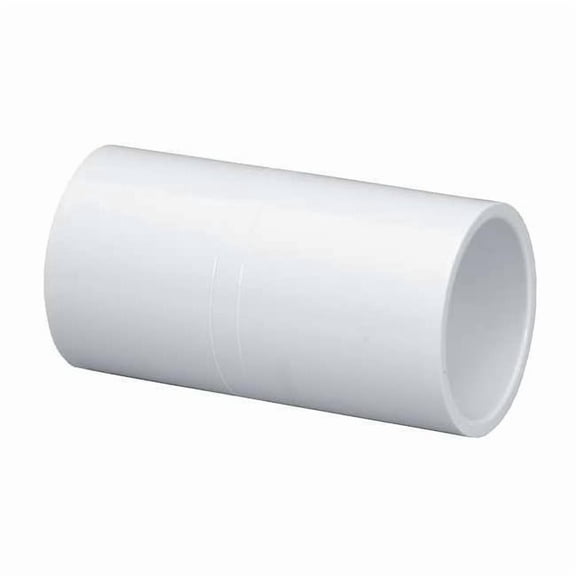PVC Deep Socket Coupling, Socket x Socket, 1-1/2 in Pipe Size 482015