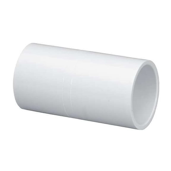 PVC Deep Socket Coupling, Socket x Socket, 3 in Pipe Size