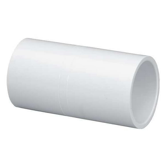 PVC Deep Socket Coupling, Socket x Socket, 3 in Pipe Size