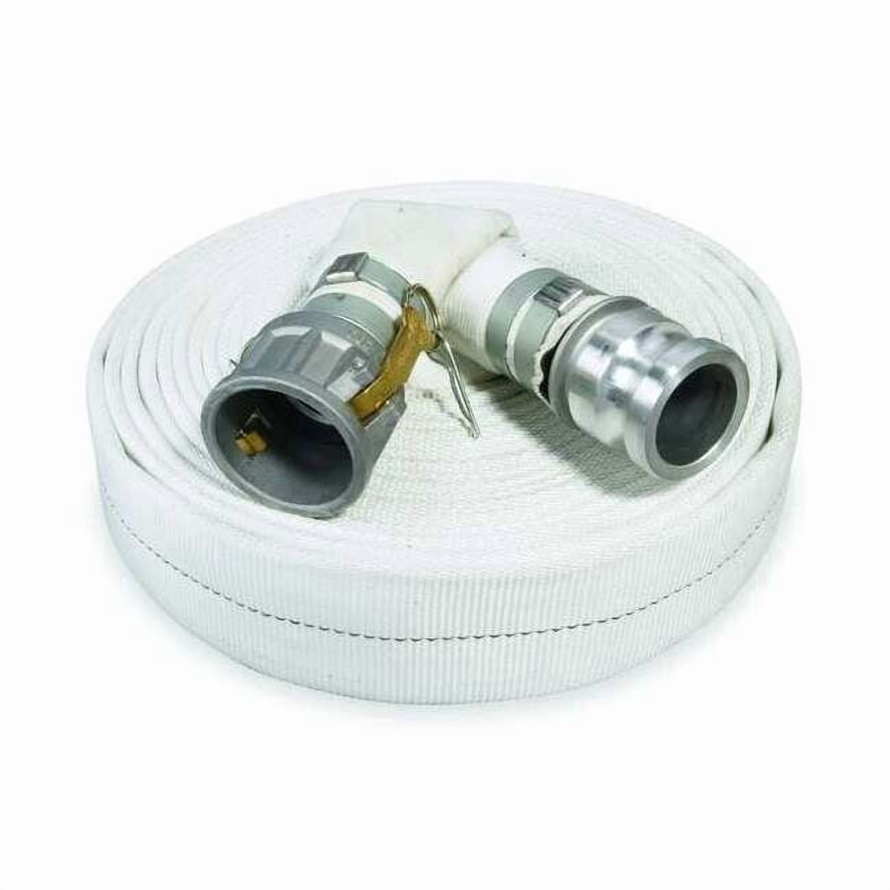 Manufacturer Varies 4" ID x 50 ft Rubber Water Discharge Hose 125 PSI WT 1ZMU2