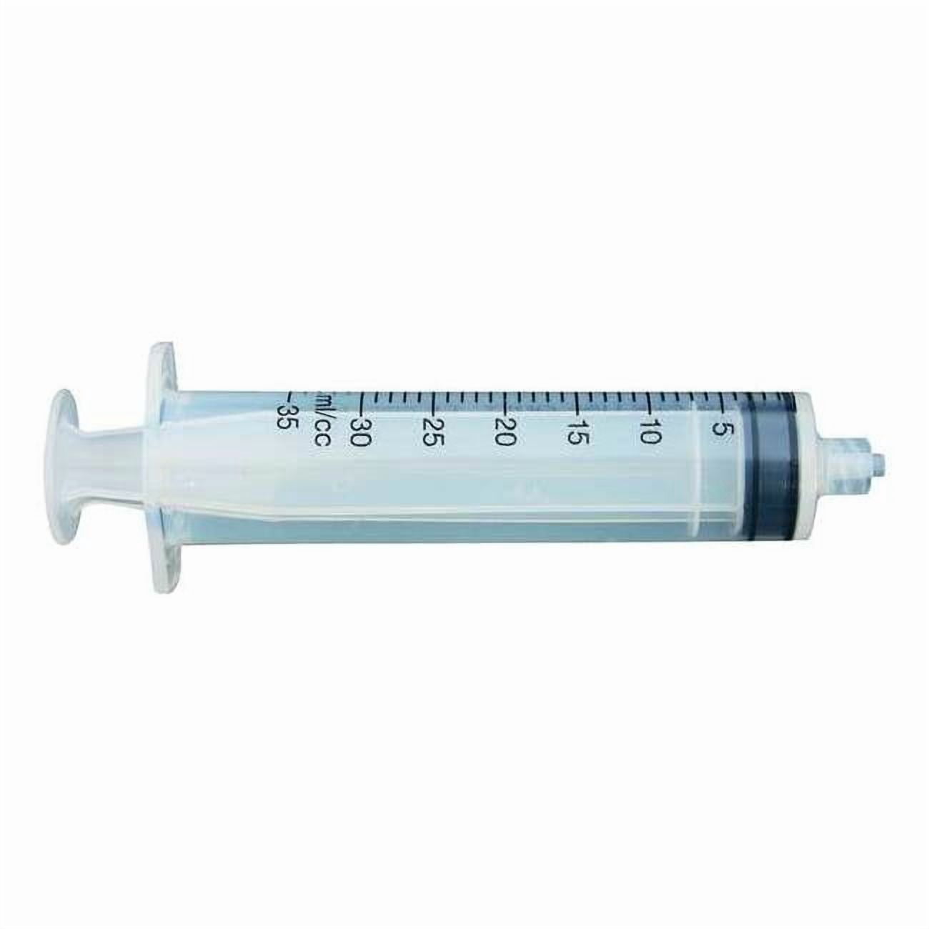 Dispensing Syringe, 30 mL, Manual, Luer Lock, High Density Polypropylene, Translucent, PK10