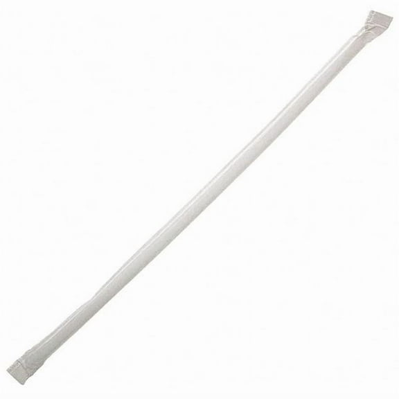 Manufacturer Varies Disposable Straws,10 1/4 in,Red,PK2000 E161011WR