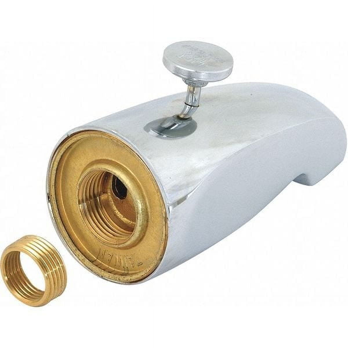 Universal Chrome Wall Mounted Brass Diverter Spout