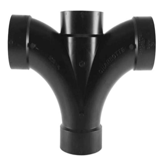Manufacturer Varies Double Fixture Wye, 2 in, Schedule 40 02246