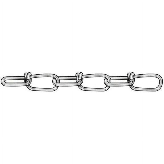 Dayton Double Loop Chain,Steel,100 ft L,365 lb 2ZDH9