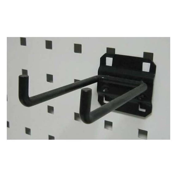Manufacturer Varies Double Rod Pegboard Hook,4 In,PK5 5TPL2
