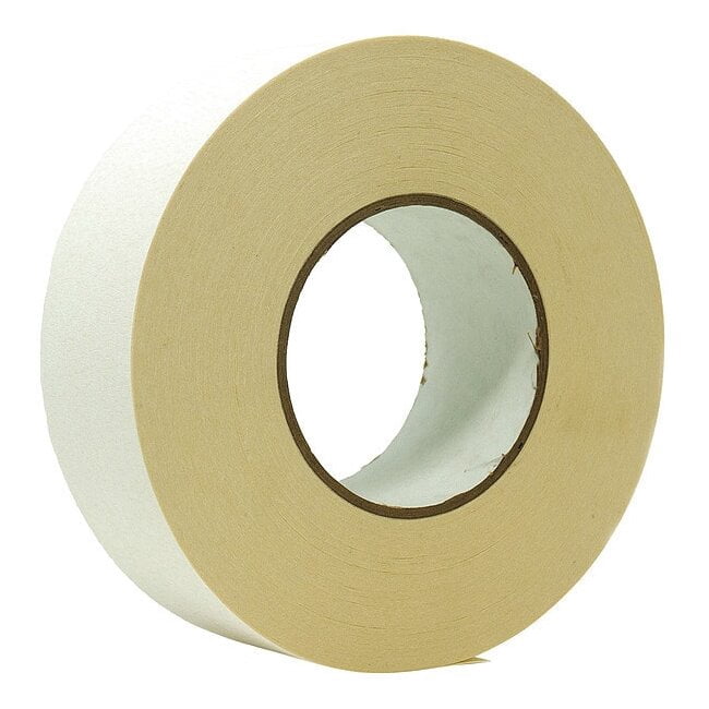 Double-Sided Splicing Tape, 1 1/2 in W, 36 yd L, 6 mil, Paper, Double-Sided