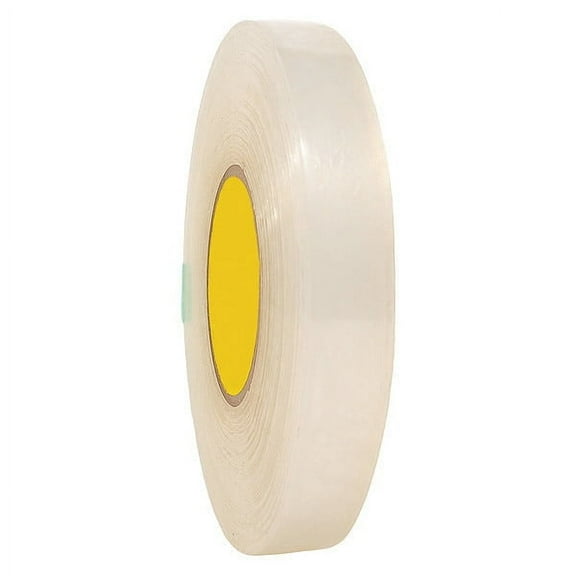 Double-Sided Foam Tape, 1/2 in W, 5 1/2 yd L, 1/16 in, Foam, Double-Sided