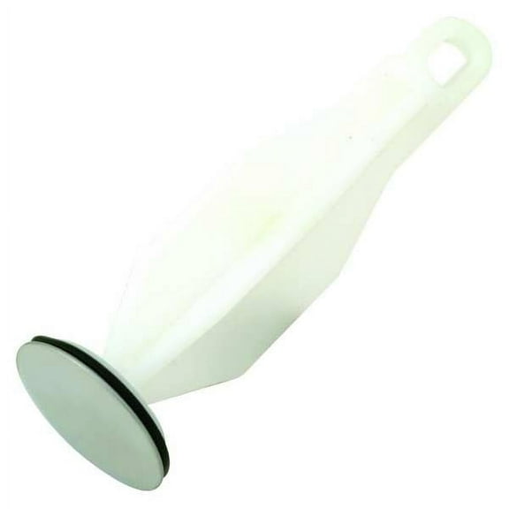 Manufacturer Varies Pop-Up Stopper,White,Pipe 1-1/4" dia. 30431